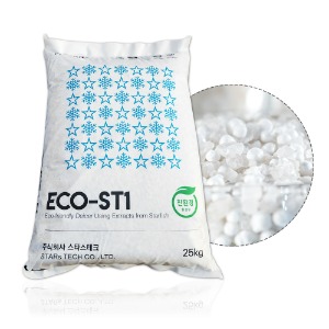 국산 친환경 제설제 스타스테크 염화칼슘   (ECO-ST1) 25KG 친환경인증