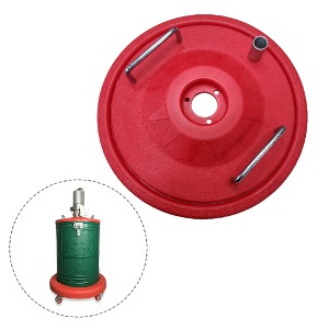 [부품] 대원 에어 구리스펌프 DW-208용  펌프뚜껑 (빨간색)