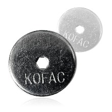 KOFAC 코팩 가스타정기용 와샤 R23  1봉(500개) 3x23x1.6T(아연도금)